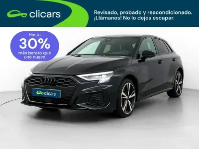 Usado Audi A3 Sportback e-tron Competition 246 CV (180 kW) 2021 Negro Utilitario