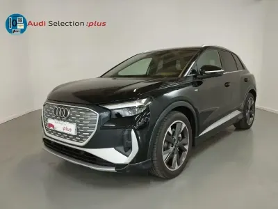 Usado Audi Q4 e-tron S-Line 210 kW (286 CV) 2025 Negro SUV