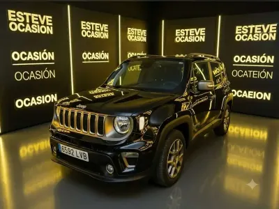 Usado Jeep Renegade Longitude 120 CV (88 kW) 2021 Negro SUV