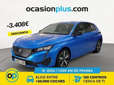 Usado Peugeot 308 Allure 130 CV (95 kW) 2022 Azul Berlina