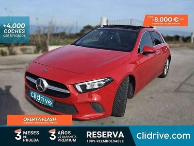 Usado Mercedes A180 109 CV (80 kW) 2018 Rojo Utilitario