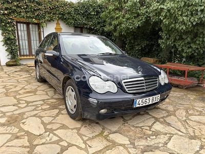 Azul Usado 2002 Mercedes C220 Classic Berlina | 3800 € (Buen precio)
