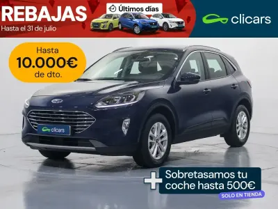 Usado Ford Kuga Titanium 191 CV (140 kW) 2021 Negro SUV
