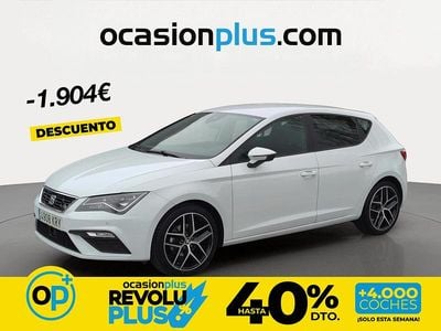 Usado Seat Leon FR 150 CV (110 kW) 2018 Blanco