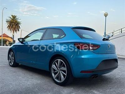 Usado Seat Leon FR 180 CV (132 kW) 2016 Azul Berlina