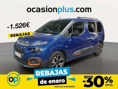 Azul Usado 2019 Citroën Berlingo PureTech Monovolumen | 16.790 € (Precio justo)