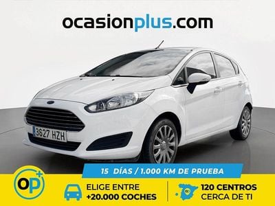 Usado Ford Fiesta Trend 60 CV (44 kW) 2014 Blanco Utilitario