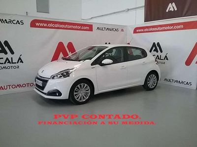 Blanco Usado 2019 Peugeot 208 Signature Sky Utilitario | 8999 € (Precio justo)