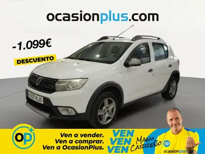 Usado Dacia Sandero Stepway 90 CV (66 kW) 2018 Blanco