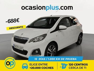 Blanco Usado 2016 Peugeot 108 Allure Utilitario | 8612 € (Precio justo)