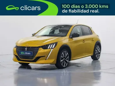 Usado Peugeot 208 GT-line 131 CV (96 kW) 2019 Amarillo Utilitario