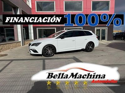 Usado Seat Leon 4Drive 300 CV (220 kW) 2020 Blanco Familiar