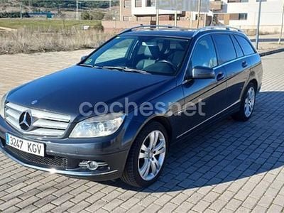 Gris / plata Usado 2009 Mercedes C320 Avantgarde Familiar | 8500 € (Buen precio)