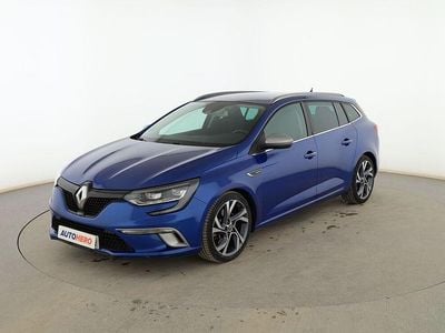 Usado Renault Mégane GrandTour GT 205 CV (150 kW) 2018 Azul Familiar