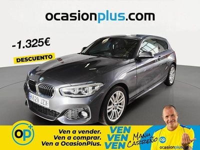 Usado BMW 118 150 CV (110 kW) 2017 Gris Utilitario