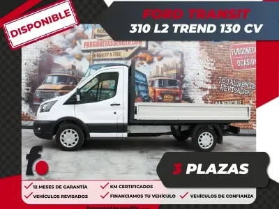 Usado Ford Transit Trend 165 CV (121 kW) 2023 Blanco