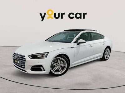 Begagnad Audi A5 Sportback Sport 190 HK (139 kW) 2019 Vit Halvkombi