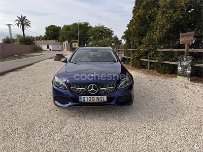 Usado Mercedes C350e Avantgarde 279 CV (205 kW) 2015 Azul Familiar