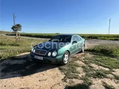 Usado Mercedes CLK320 Elegance 218 CV (160 kW) 1998 Verde Coupe
