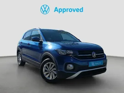 Usado VW T-Cross Advance 95 CV (69 kW) 2021 Azul SUV