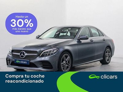 Usado Mercedes C220 194 CV (142 kW) 2019 Gris Berlina
