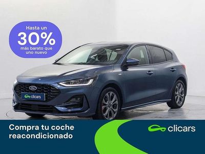 Usado Ford Focus ST-Line 125 CV (91 kW) 2022 Azul Utilitario