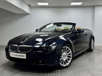Usado BMW 645 Cabriolet Comfort Edition 333 CV (244 kW) 2005 Azul Descapotable
