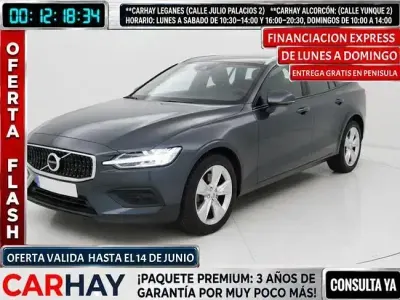 Usado Volvo V60 197 CV (144 kW) 2021 Gris Familiar