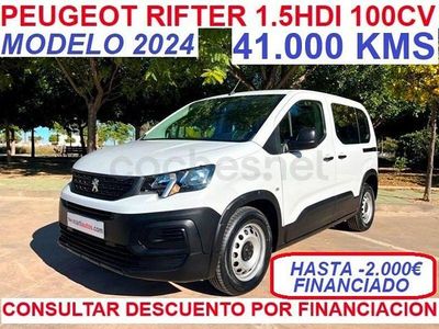 Usado Peugeot Rifter Allure 100 CV (73 kW) 2023 Blanco Monovolumen