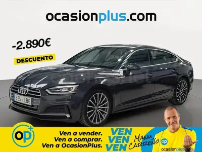 Usado Audi A5 Sportback Sport 190 CV (139 kW) 2019 Gris / plata Utilitario