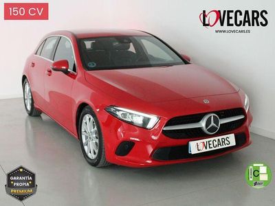 Rojo Usado 2020 Mercedes A200 Berlina | 24.500 € (Precio justo)