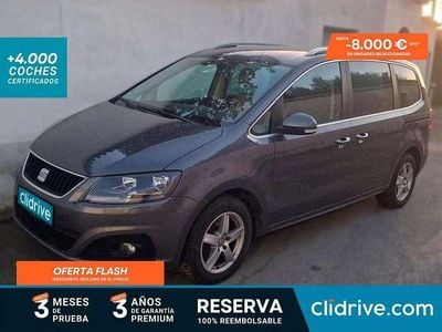 Usado Seat Alhambra Ecomotive 140 CV (102 kW) 2014 Gris Monovolumen