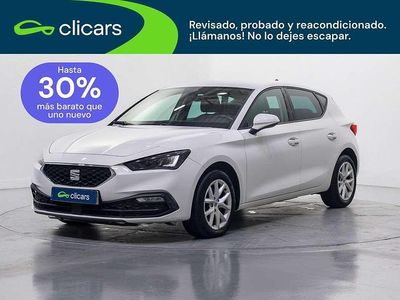 Usado Seat Leon Style 131 CV (96 kW) 2020 Blanco Utilitario