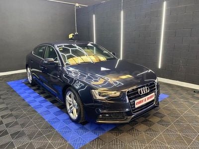 Usado Audi A5 Sportback S-Line 170 CV (125 kW) 2014 Azul Utilitario