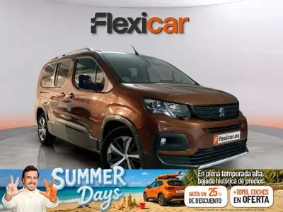 Usado Peugeot Rifter GT-line 131 CV (96 kW) 2019 Marrón Monovolumen