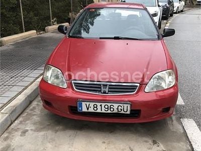 Rojo Usado 1999 Honda Civic S Berlina | 2000 €