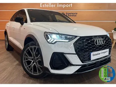 Usado Audi Q3 Sportback 150 CV (110 kW) 2021 Blanco SUV