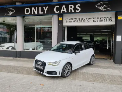 Brugt Audi A1 S-Line 95 HK (69 kW) 2016 Hvid Hatchback