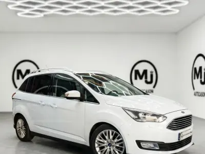 Usado Ford Grand C-Max Titanium 125 CV (91 kW) 2016 Blanco Monovolumen