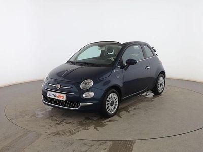 Usado Fiat 500C Dolcevita 70 CV (51 kW) 2021 Azul Descapotable