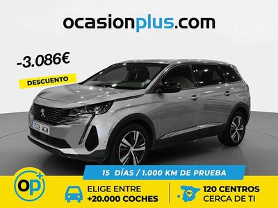 Gris / plata Usado 2023 Peugeot 5008 Allure Monovolumen | 21.190 € (Precio justo)