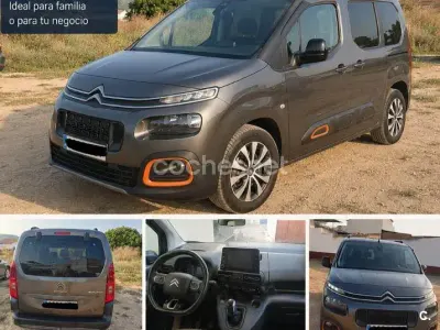 Usado Citroën Berlingo Shine 100 CV (73 kW) 2019 Gris / plata Monovolumen