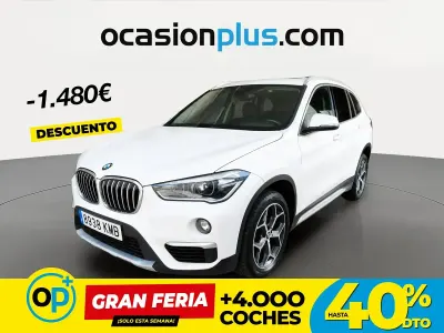 Usado BMW X1 150 CV (110 kW) 2018 Blanco SUV