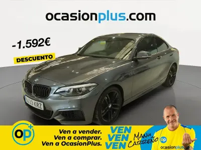 Usado BMW 218 136 CV (100 kW) 2018 Gris Coupe