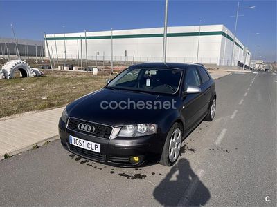 Usado Audi A3 Ambition 140 CV (102 kW) 2003 Negro Berlina
