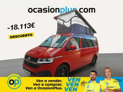 Usado VW California Beach 204 CV (150 kW) 2023 Rojo Van