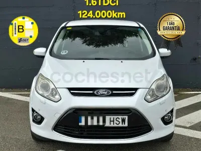 Brugt Ford C-MAX Titanium 115 HK (84 kW) 2013 Hvid MPV