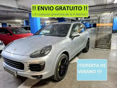 Usado Porsche Cayenne S E-Hybrid Platinum Edition 416 CV (305 kW) 2016 Gris / plata SUV