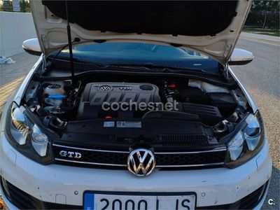 Usado VW Golf VII GTD 170 CV (125 kW) 2012 Blanco Berlina
