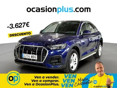 Usado Audi Q5 Sportback Advanced Plus 204 CV (150 kW) 2022 Azul SUV